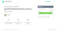 Desktop Screenshot of parishotelexcelsior.com